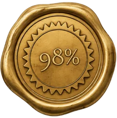 98 % de clients satisfaits