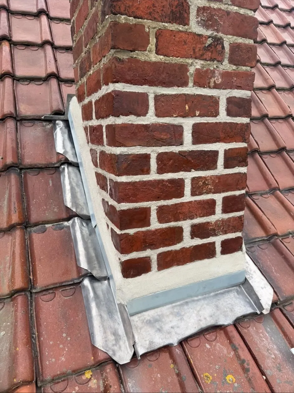 Réfection de souche de cheminée, après travaux